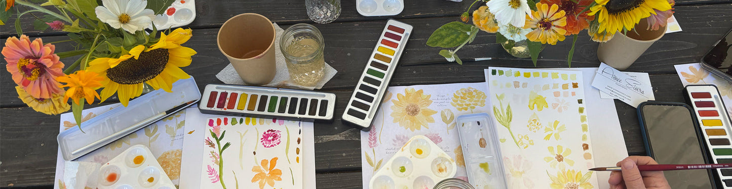 Watercolor Class at Driftwood Beach Home - March 6th at 10:30am