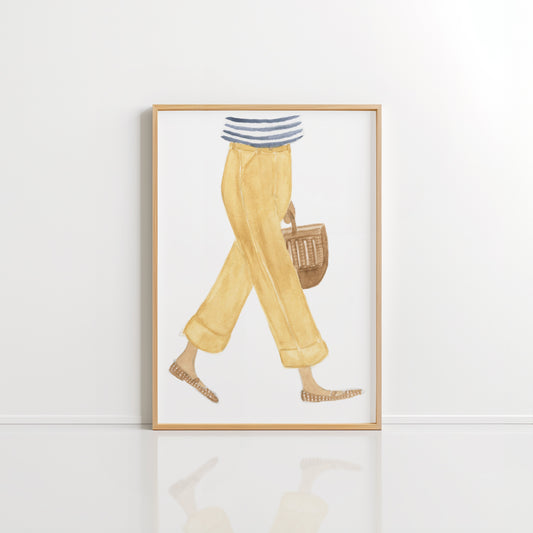 One Step at a Time - 8 x 10 Art Print