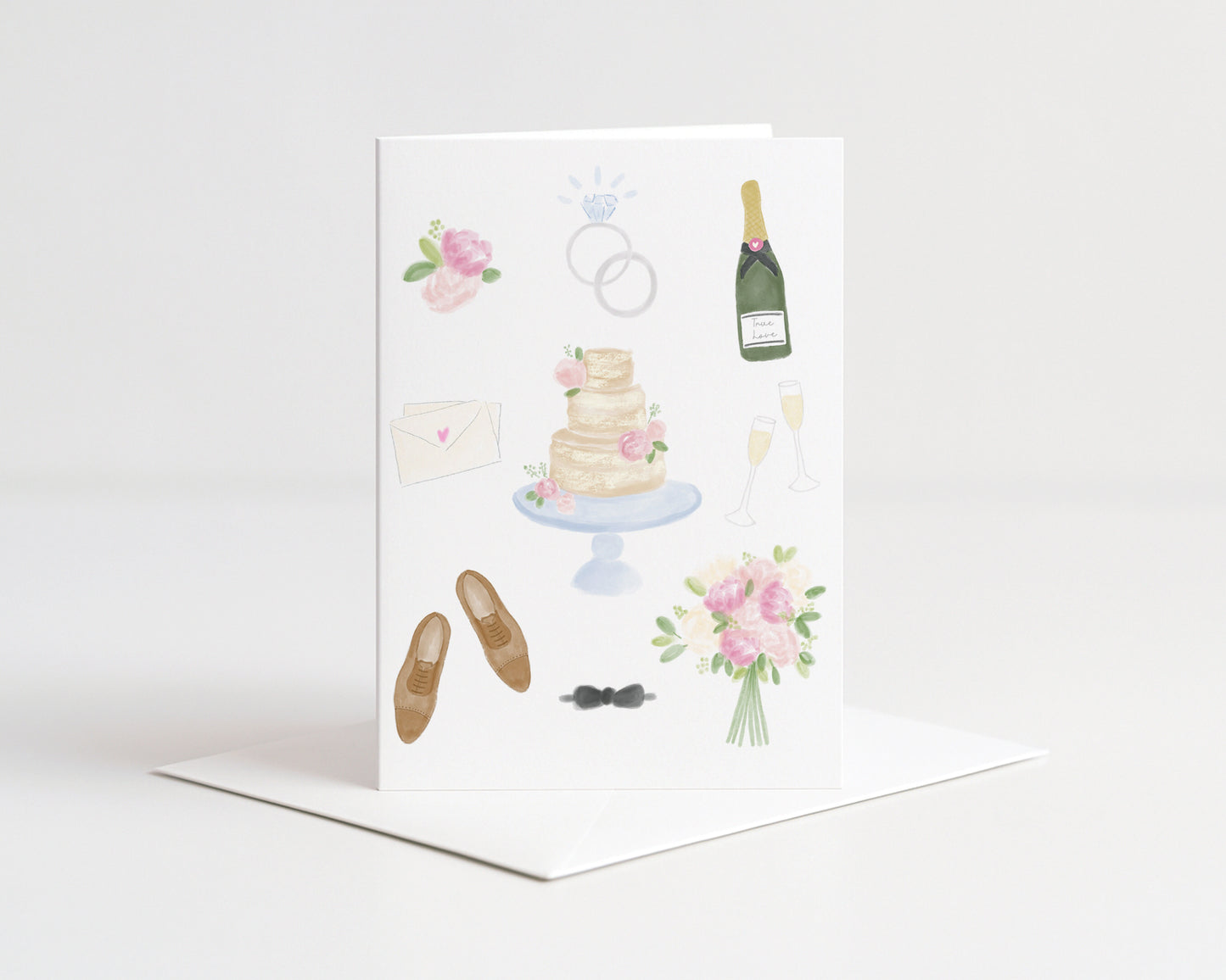 Wedding Wishes Greeting Card